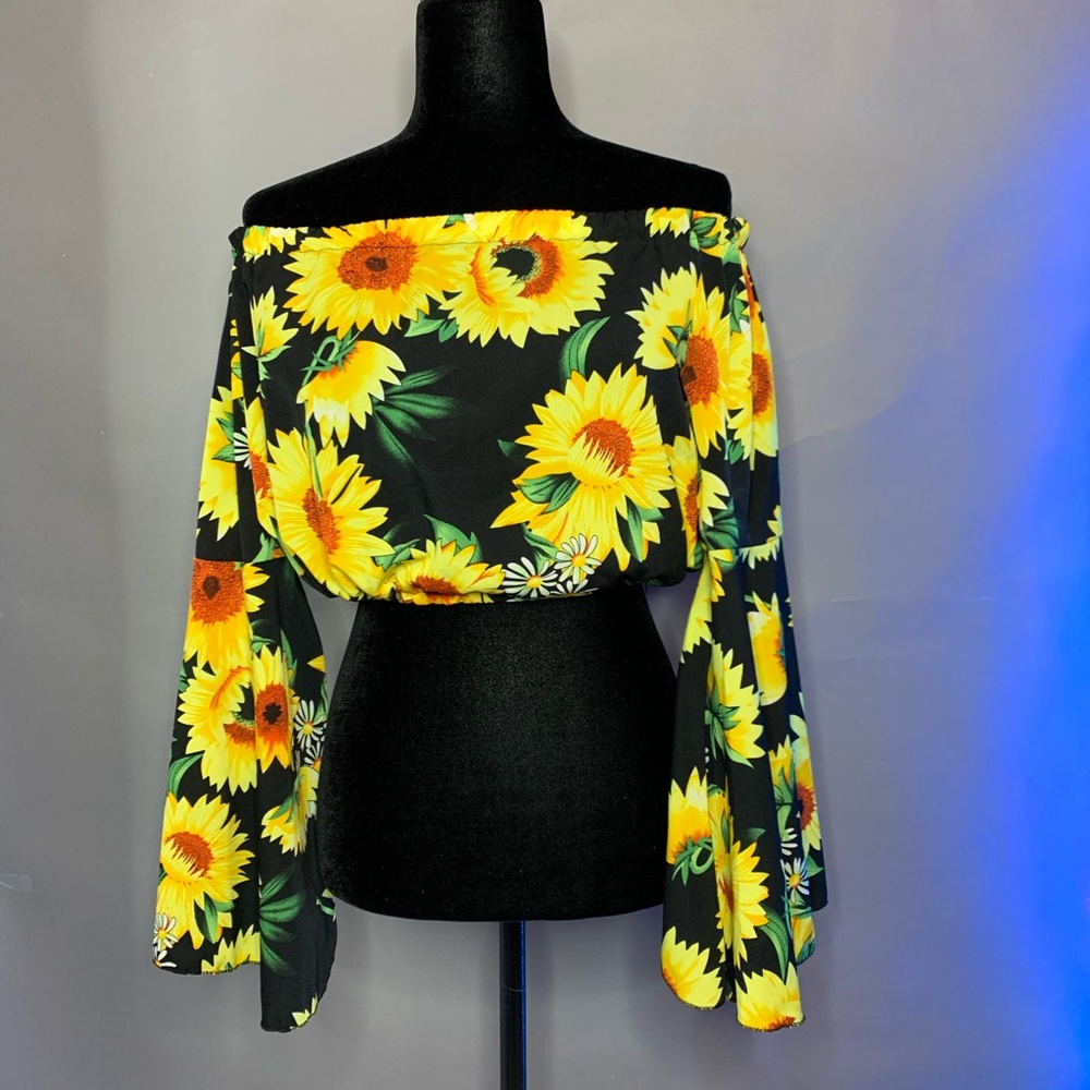 Off The Shoulder Floral Print
